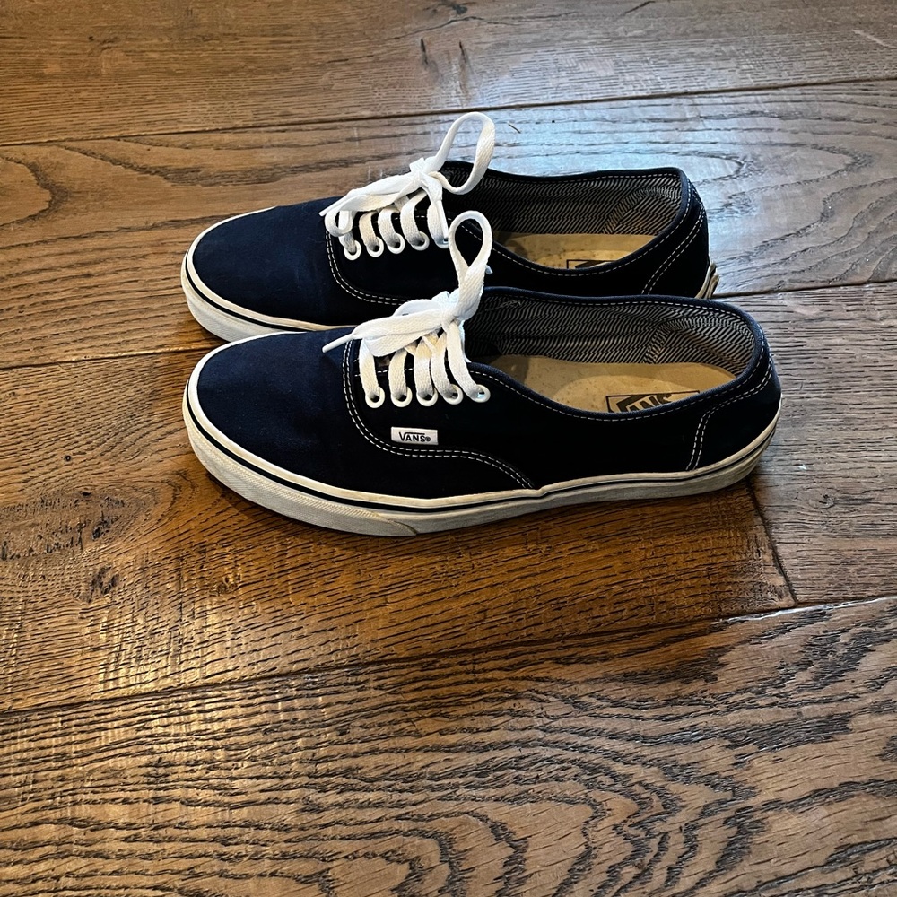 Vans Men's Vans Authentic Navy Canvas Sneakers